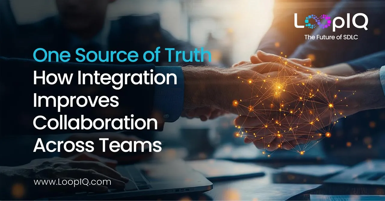 Team collaboration and integration illustration