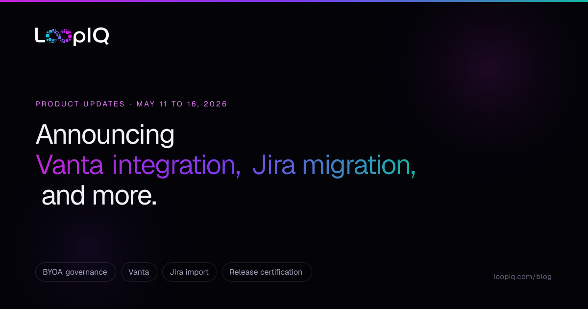 Announcing Vanta Integration, Jira Migration, and More | LoopIQ